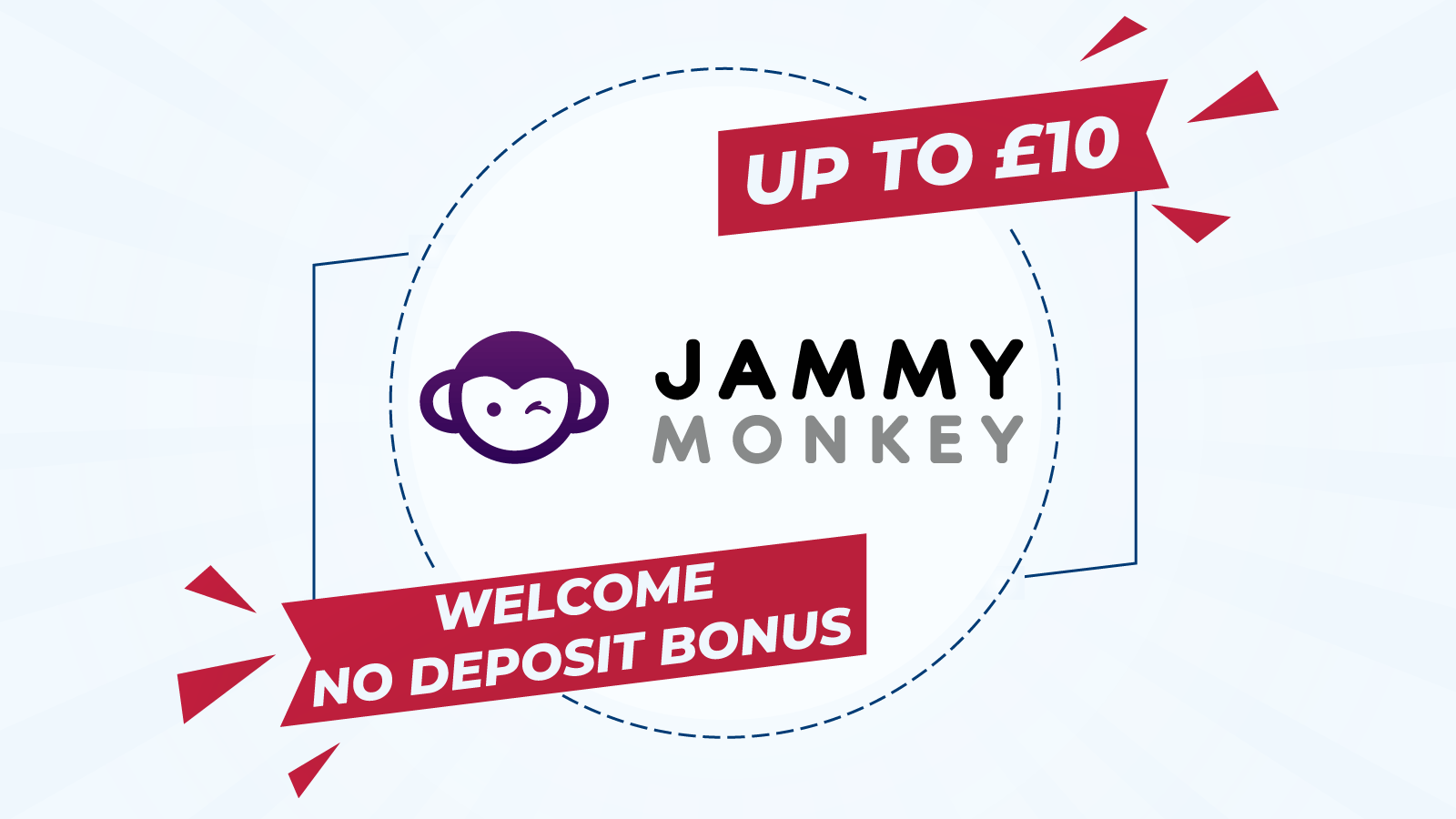 Up to ¥10 Welcome no deposit bonus at Jammy Monkey