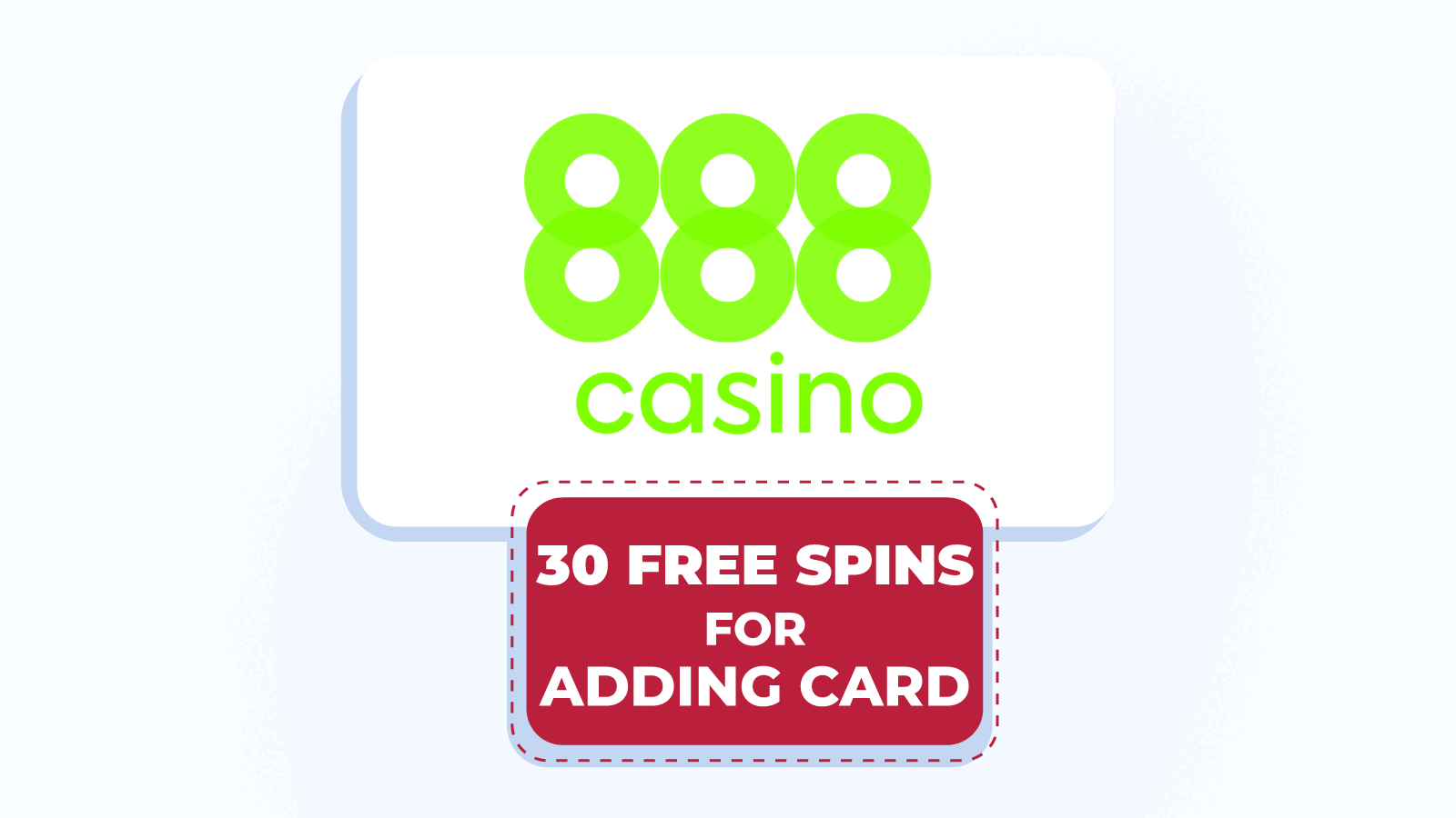 30 free spins for adding card at 888casino