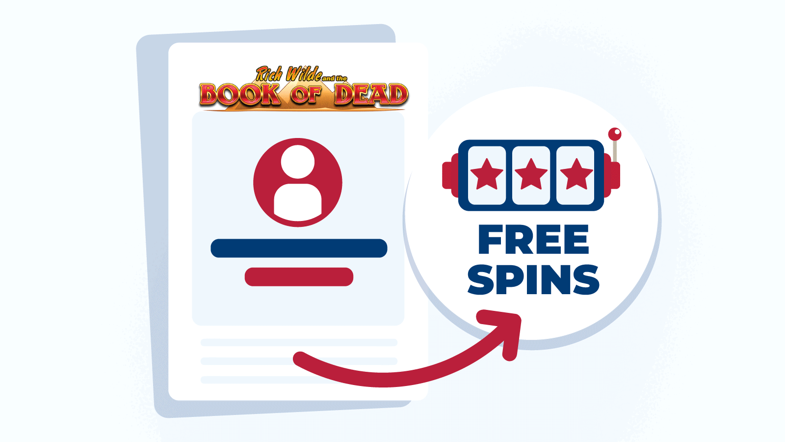 How to claim free spins Book of Dead on registration