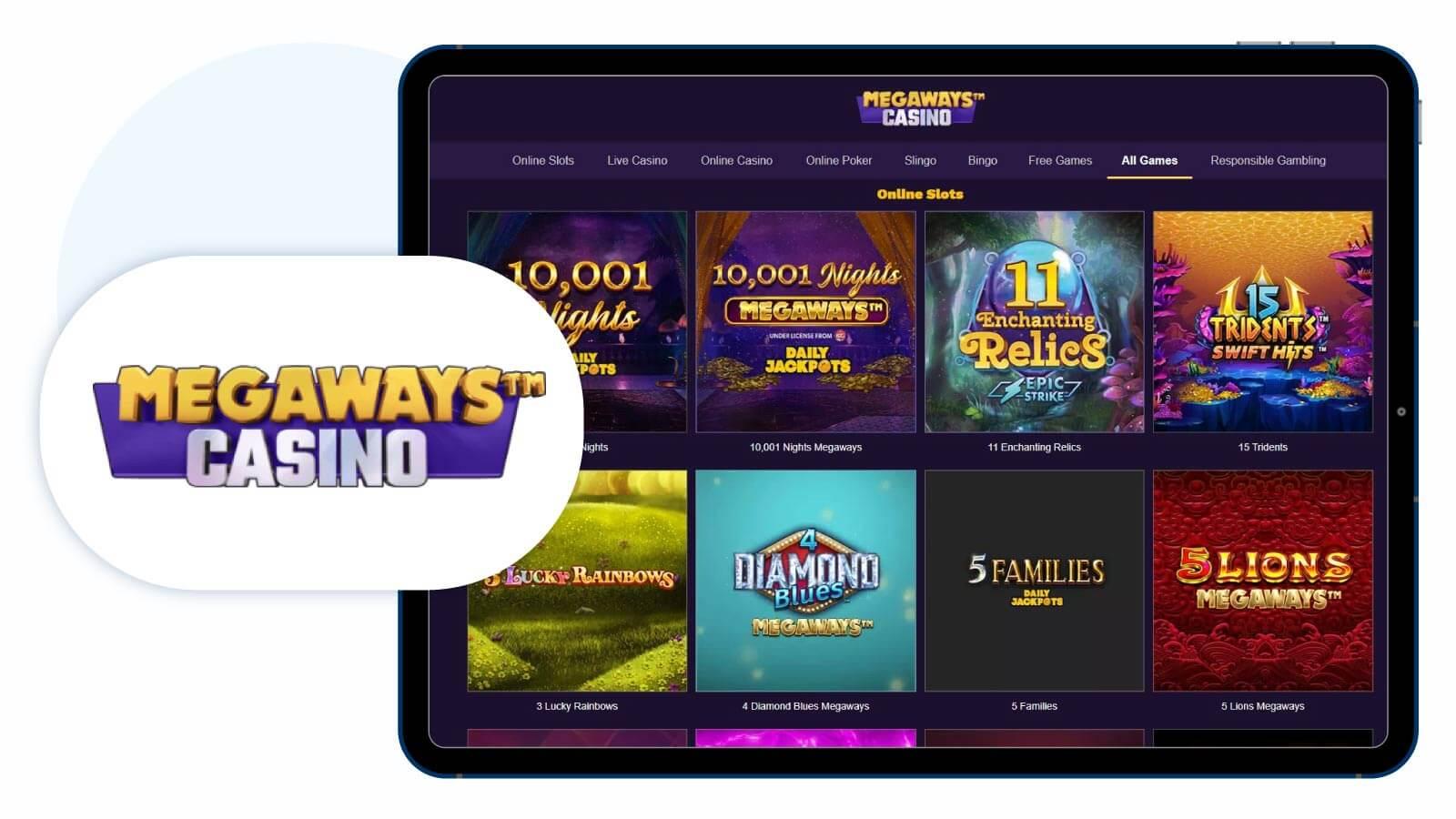 MEGAWAYS-casino-lobby