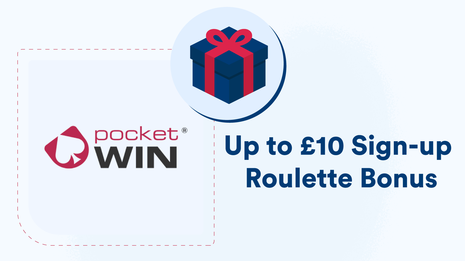 Up to ¥10 Sign-up Roulette Bonus at PocketWin
