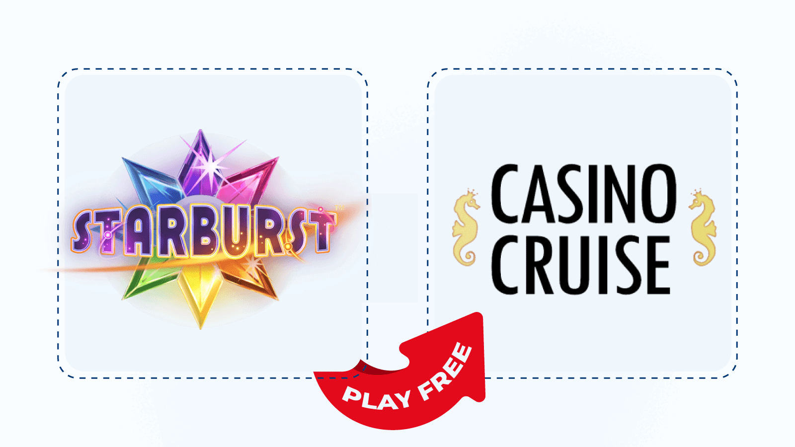 Play Starburst free at Casino Cruise