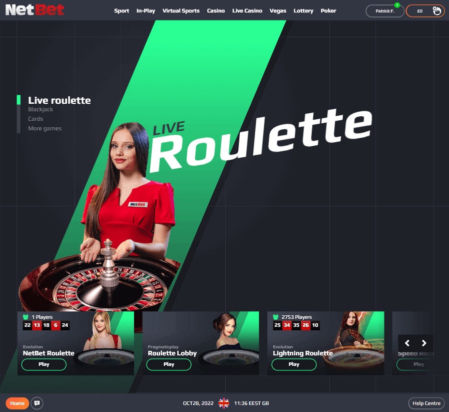NetBet Casino Desktop preview 1 NetBet Casino Desktop preview 1