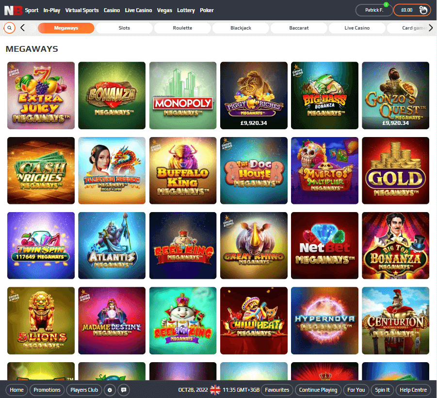 NetBet Casino Desktop preview 2 NetBet Casino Desktop preview 2