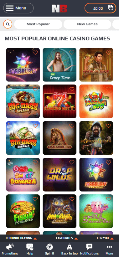 NetBet Casino Mobile Preview 1 NetBet Casino Mobile Preview 1