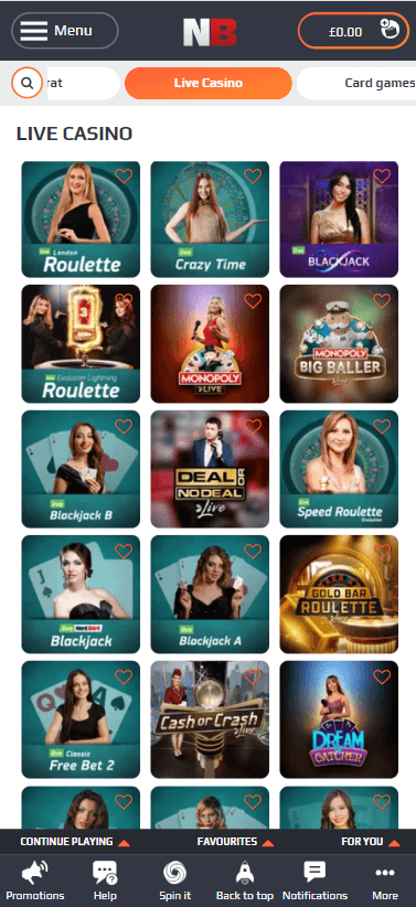 NetBet Casino Mobile Preview 2 NetBet Casino Mobile Preview 2