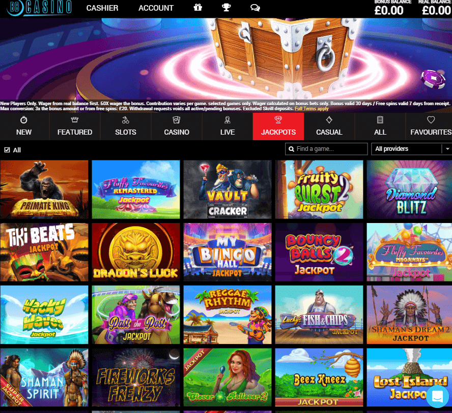 BBCasino Desktop preview 2