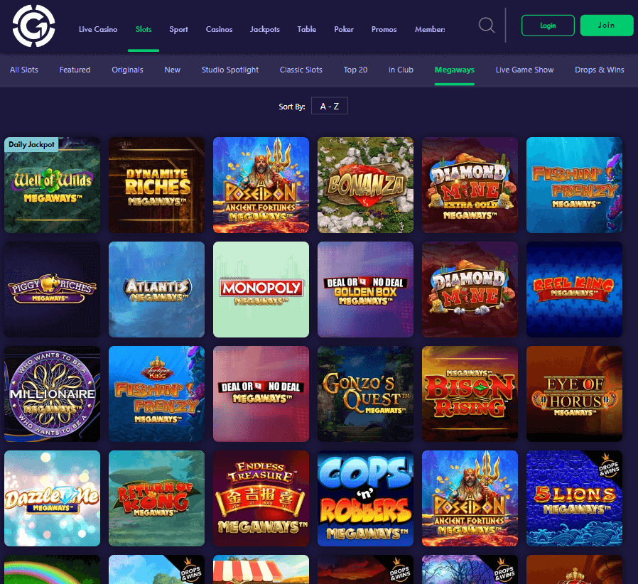 Grosvenor Casino Desktop preview 1 Grosvenor Casino Desktop preview 1